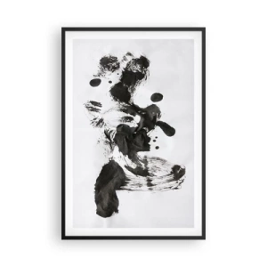 Poster în ramă neagră - Metodă în nebunie? - 61x91 cm