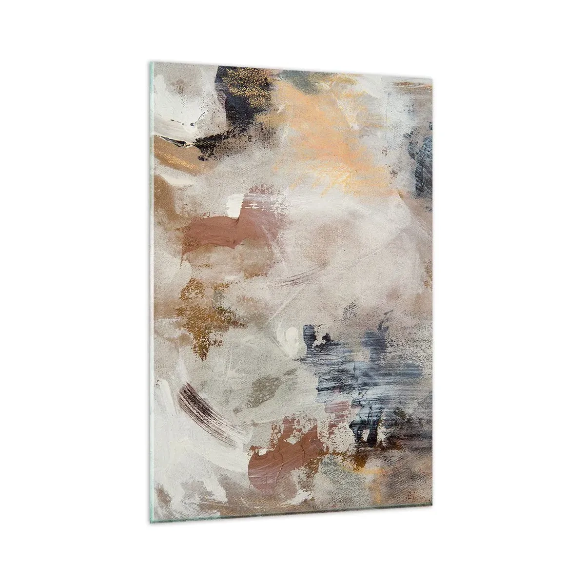 Tablou pe sticlă - Abstracție cețoasă - 80x120 cm