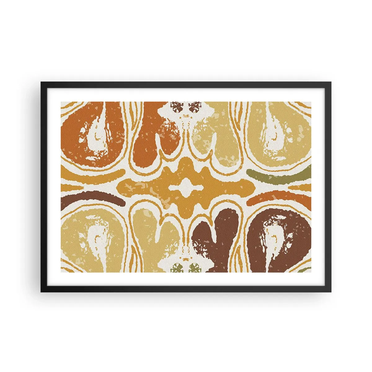 Poster în ramă neagră - Abstracție sentimentală - 70x50 cm