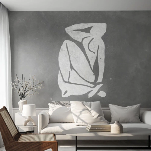 Tapet Autoadeziv Deluxe Sticker - În reverie - Minimalist, act, Delicat - 150x105 cm