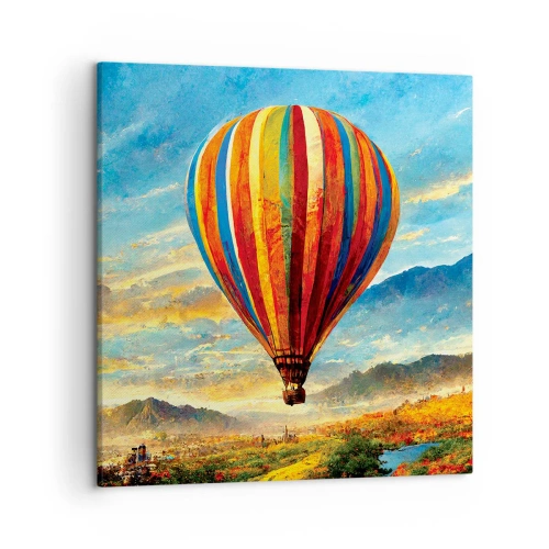 Tablou pe pânză - În liniște puteți vedea mai multe - 50x50 cm