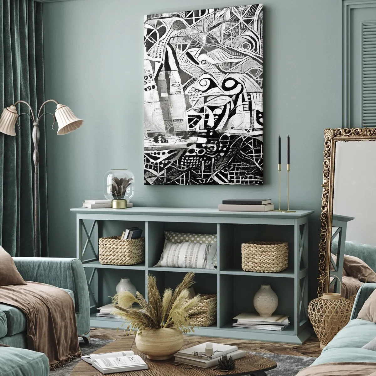 Tablou pe pânză - Între valuri - 50x70 cm