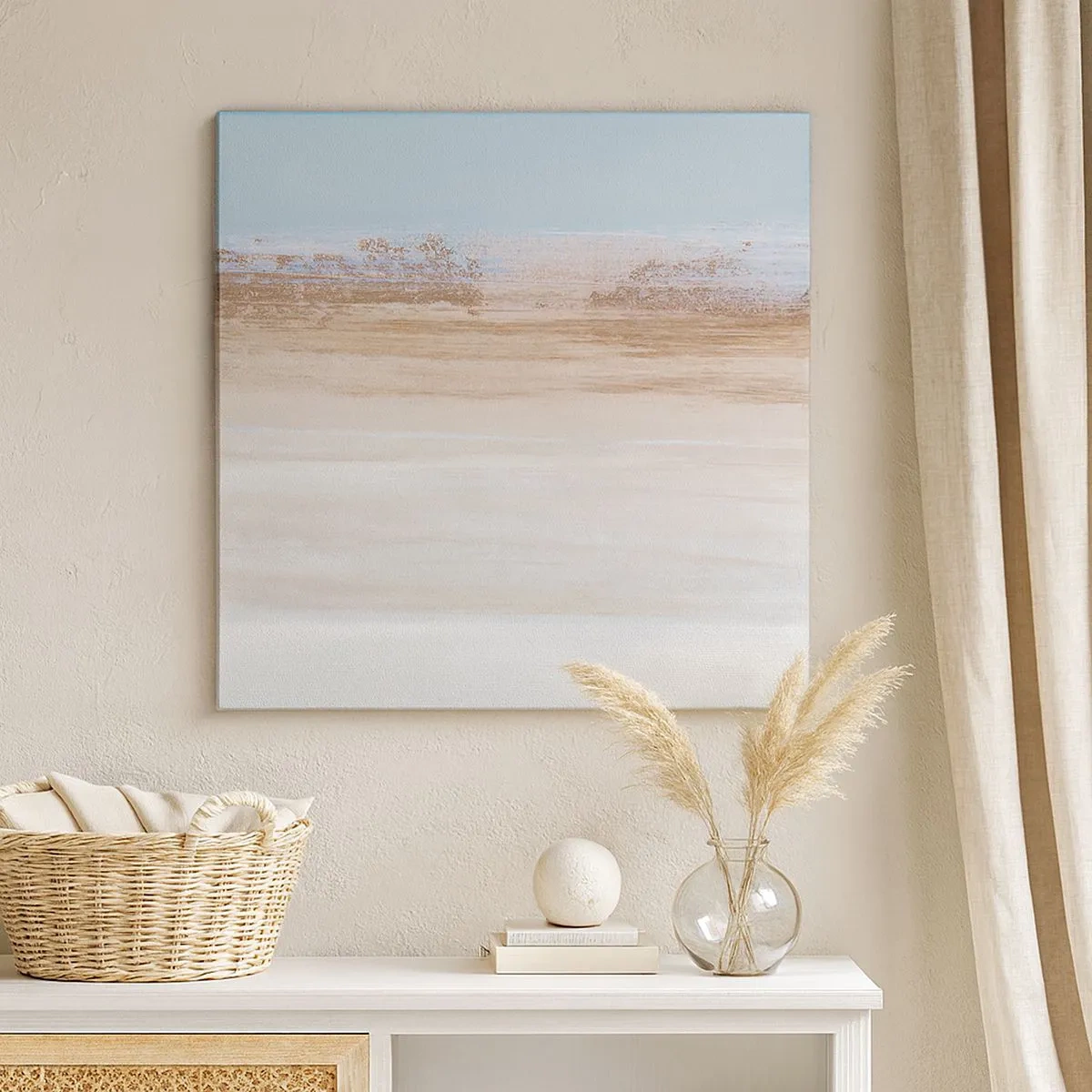 Tablou pe pânză - Un peisaj ambiguu - 30x30 cm