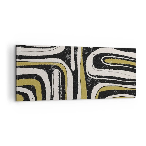 Tablou pe pânză - Compoziție: pasaje și alei - 100x40 cm