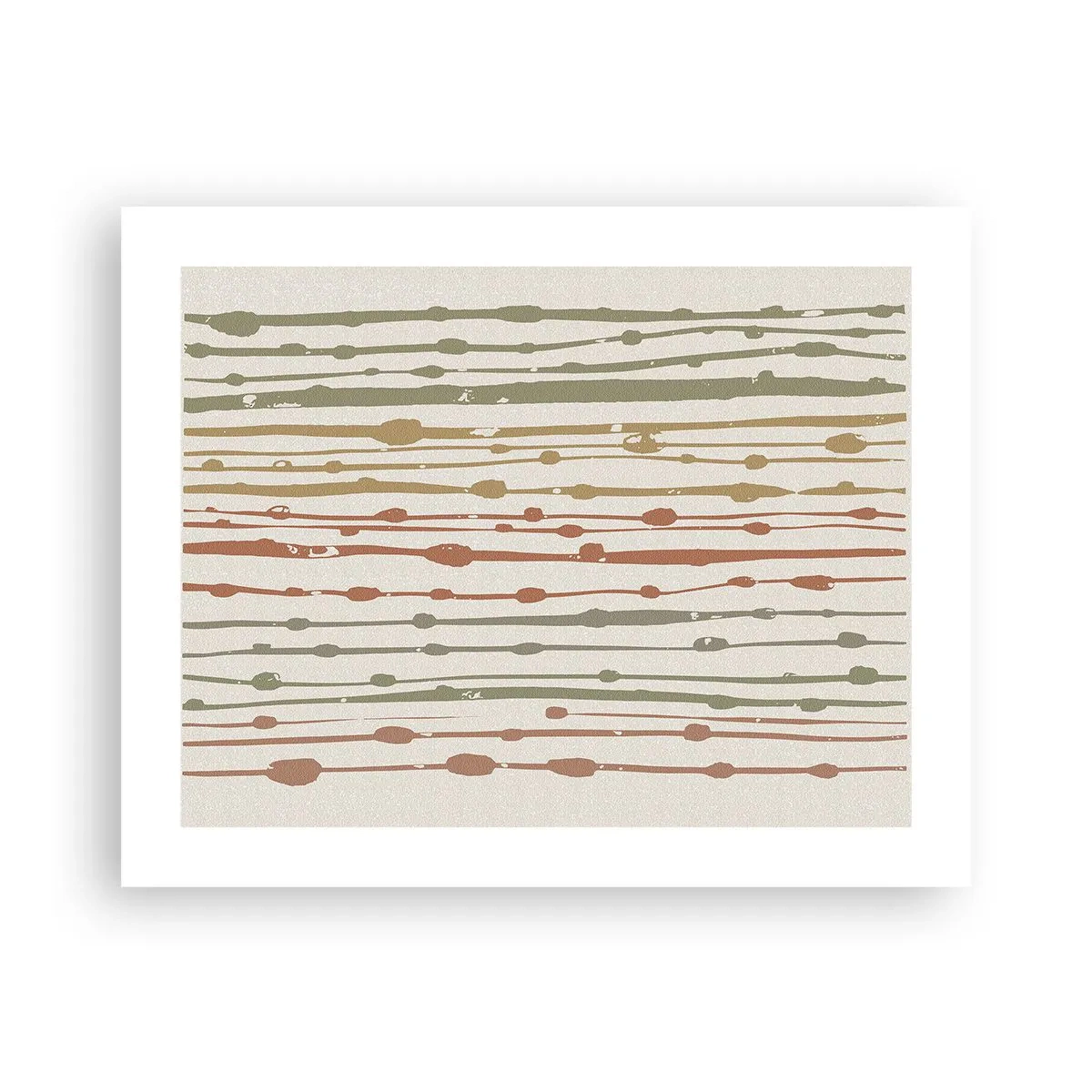 Poster - Notația culorilor muzicale - 50x40 cm