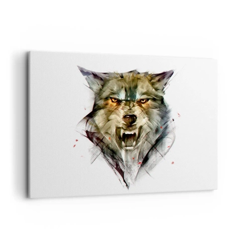 Tablou pe pânză - Nici un pas! - 100x70 cm