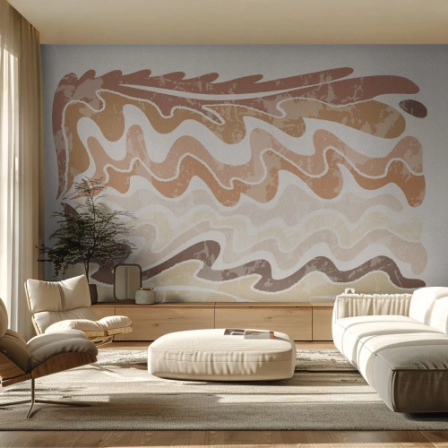 Tapet Premium Sand - Energie bună - emoții bune - În vârstă, Boho, Bucată - 450x315 cm