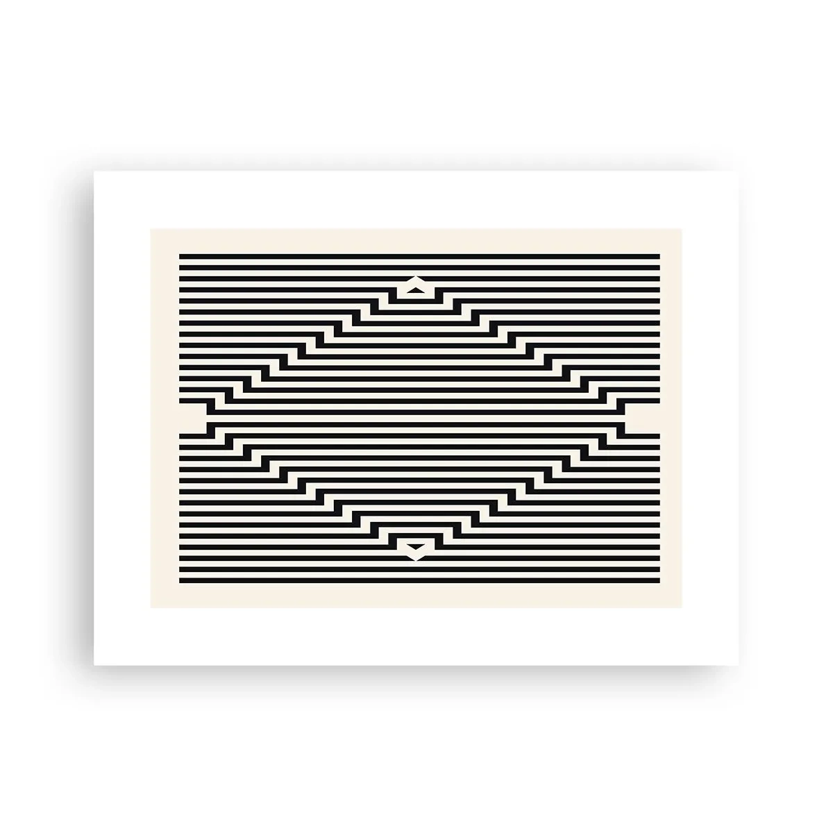Poster - Iluzie geometrică - 40x30 cm
