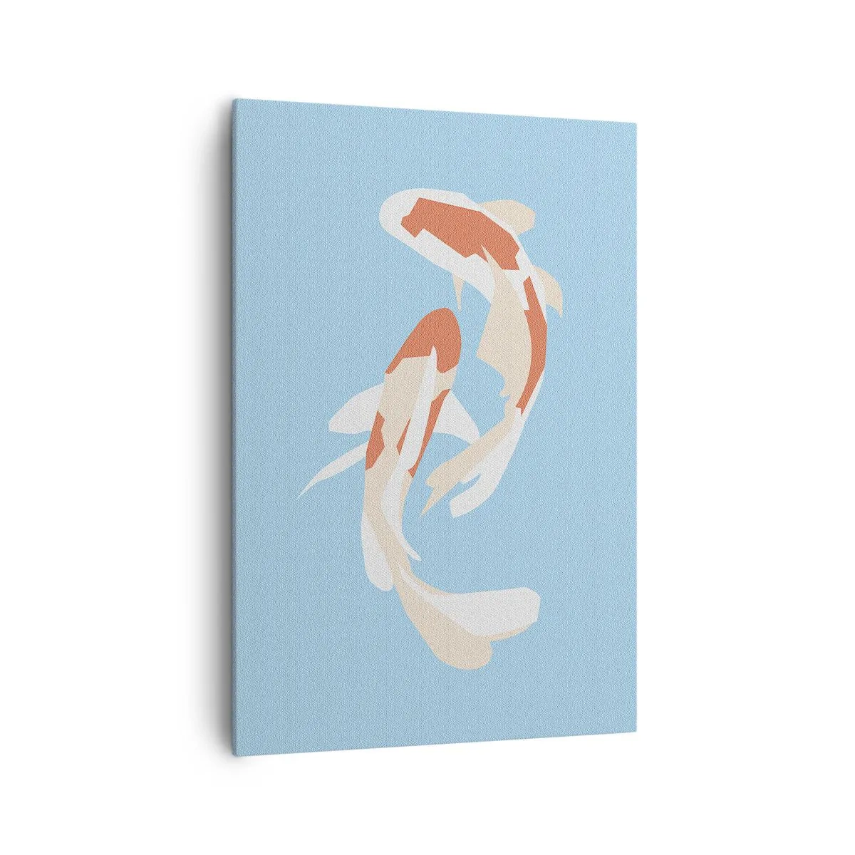 Tablou pe pânză - Înot sincron spontan - 70x100 cm