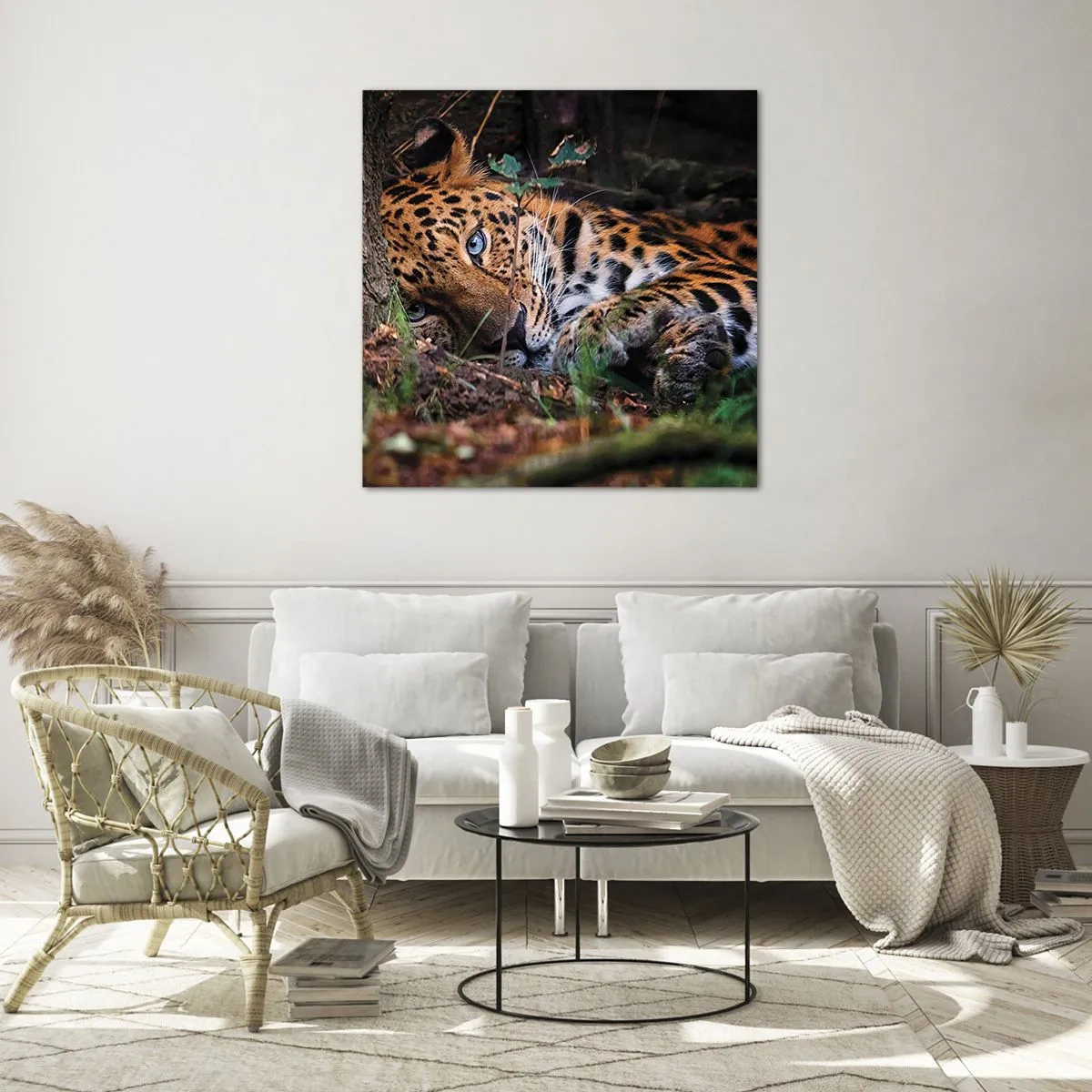 Tablou pe sticlă - Să ai încredere în mine - 70x70 cm