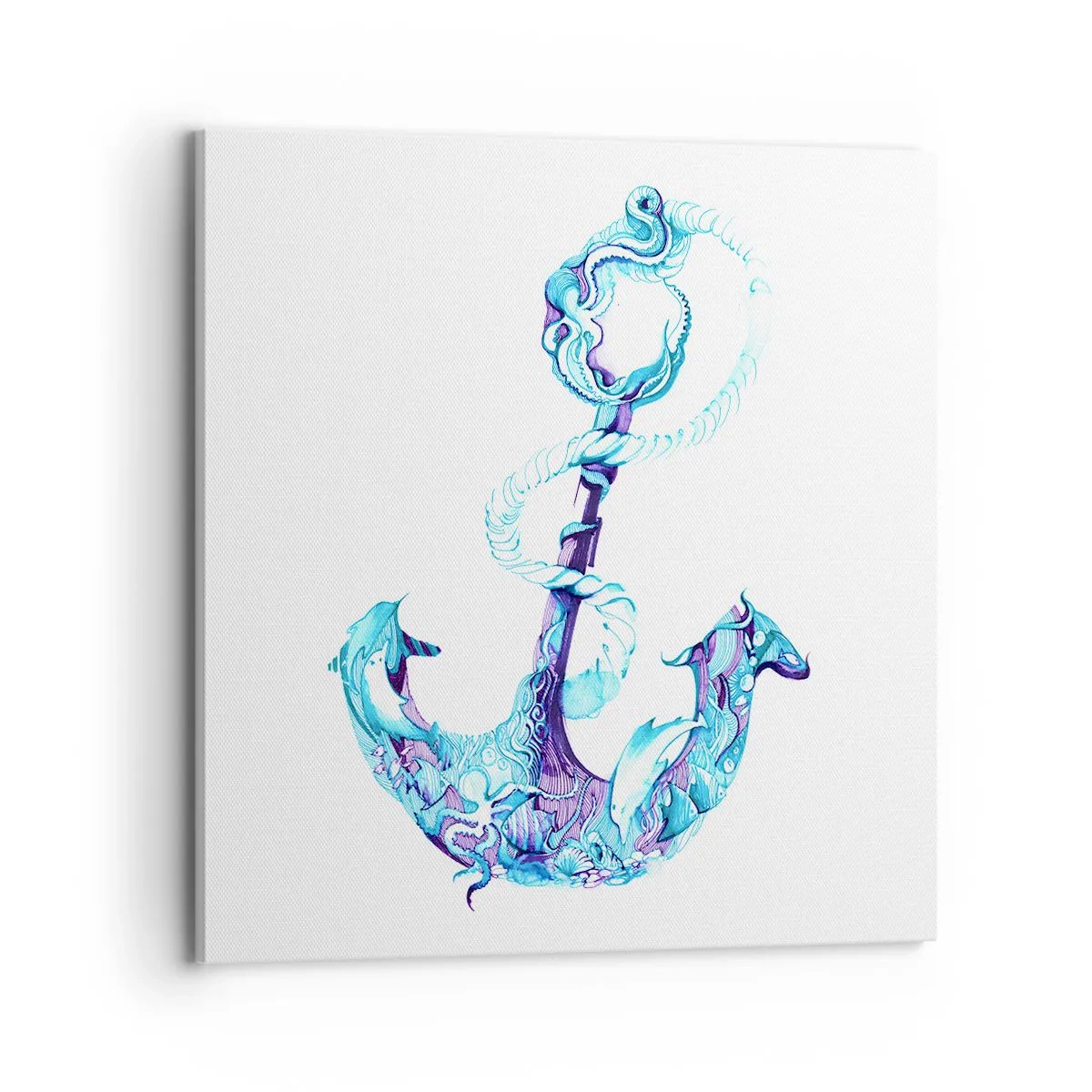 Tablou pe pânză - Confidenta secretelor mării - 70x70 cm