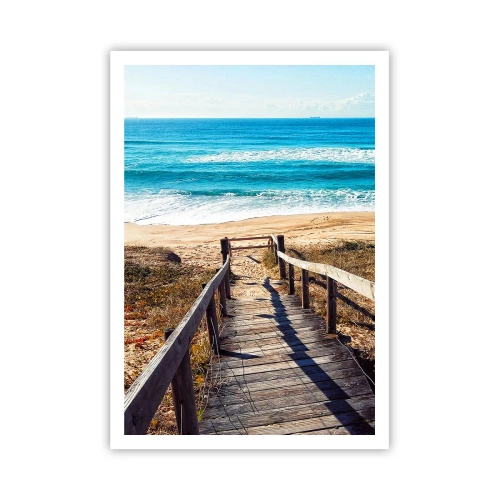 Poster - Aleargă! - 70x100 cm