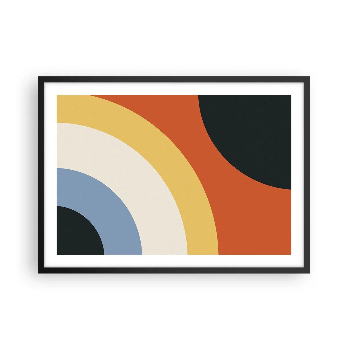 Poster în ramă neagră - Spre sine - 70x50 cm