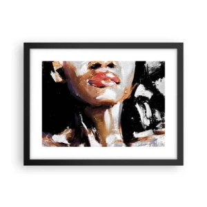 Poster în ramă neagră - Mândrie fără prejudecăți - 40x30 cm