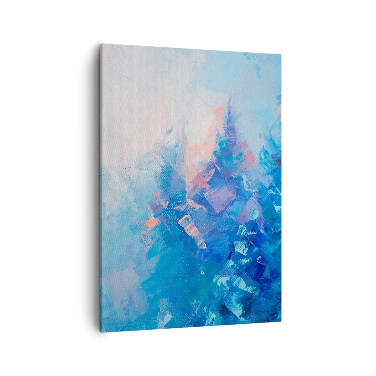 Tablou pe pânză - Abstracție de iarnă - 50x70 cm