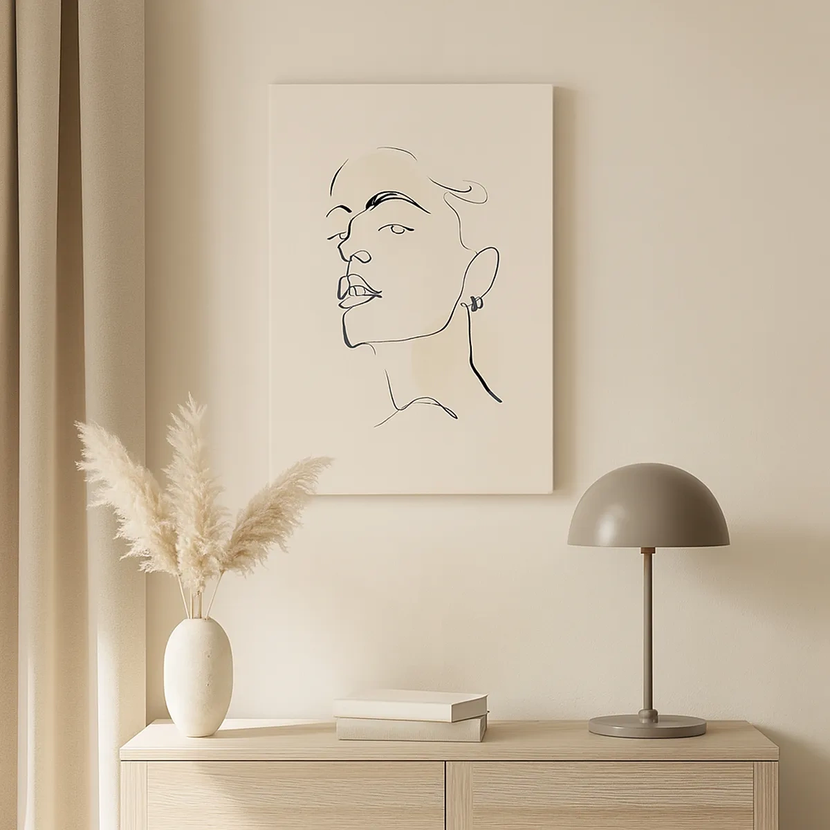 Tablou pe pânză - O privire mândră - 50x70 cm