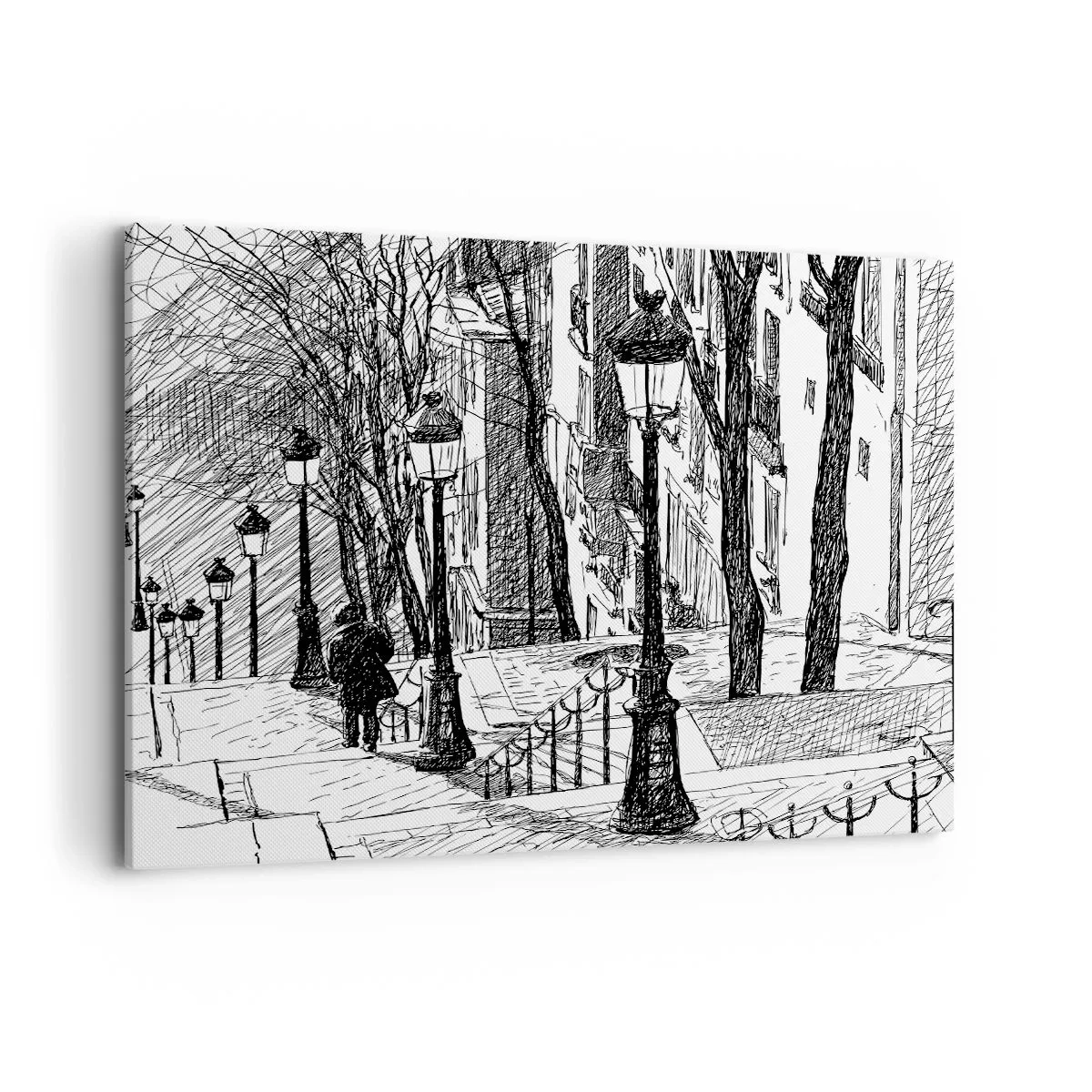 Tablou pe pânză - Poveste de dragoste sau poveste de groază? - 120x80 cm