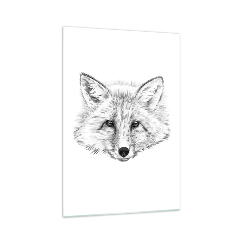 Tablou pe sticlă - Oare acești ochi pot minți? - 70x100 cm