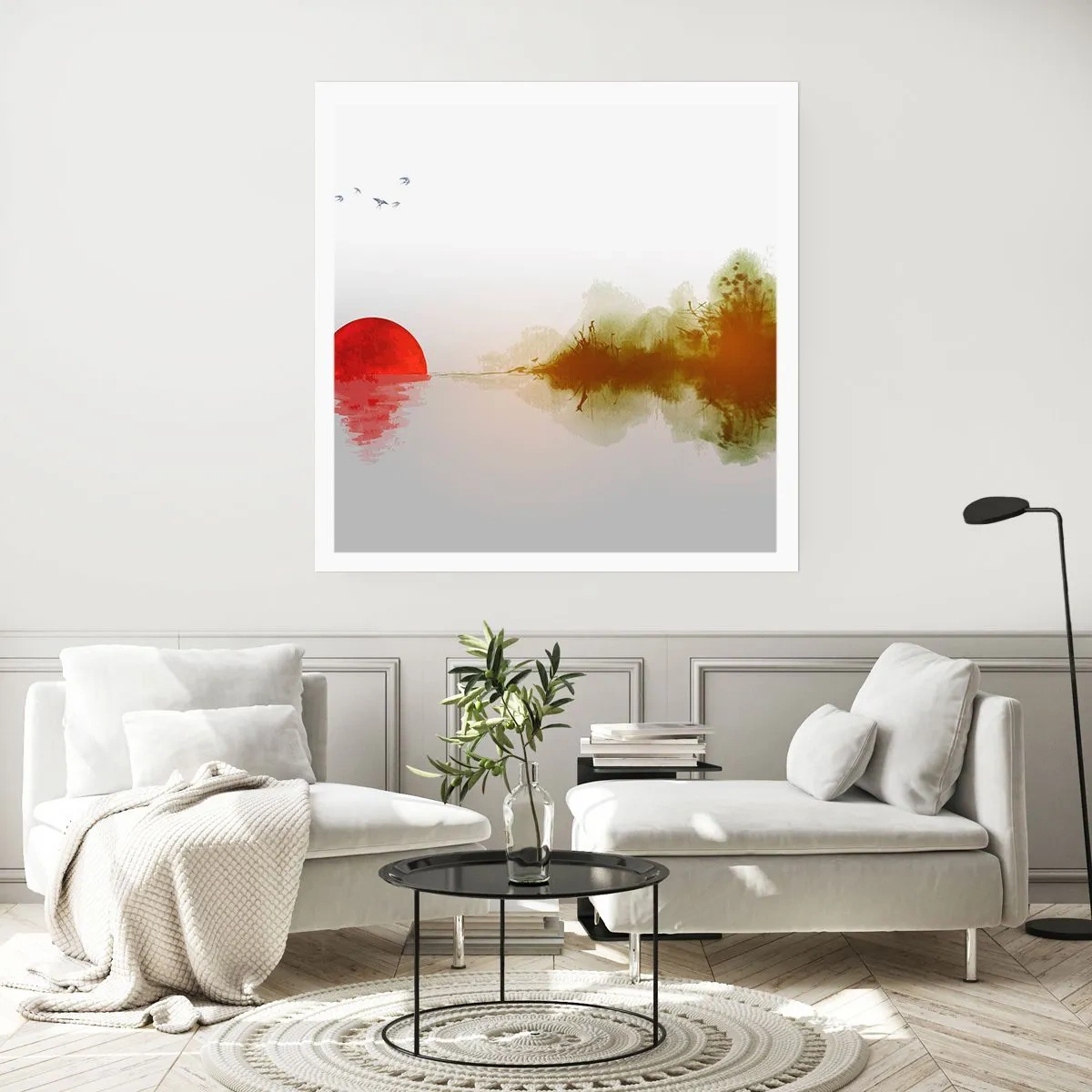 Poster - Promisiune de liniște - 60x60 cm