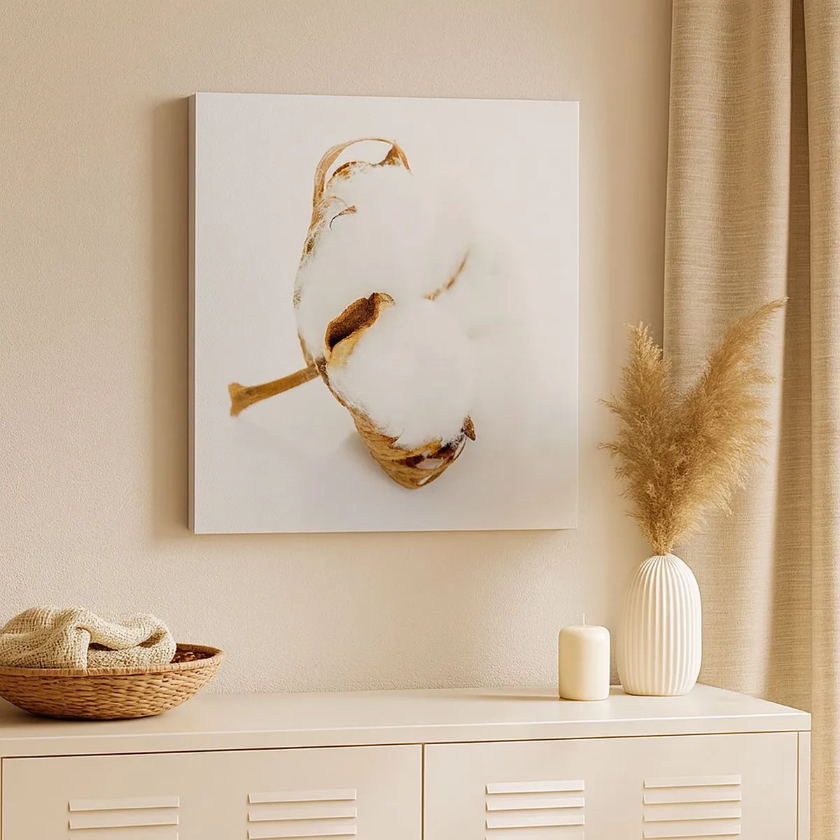 Tablou pe pânză - Moale prin natură - 30x30 cm