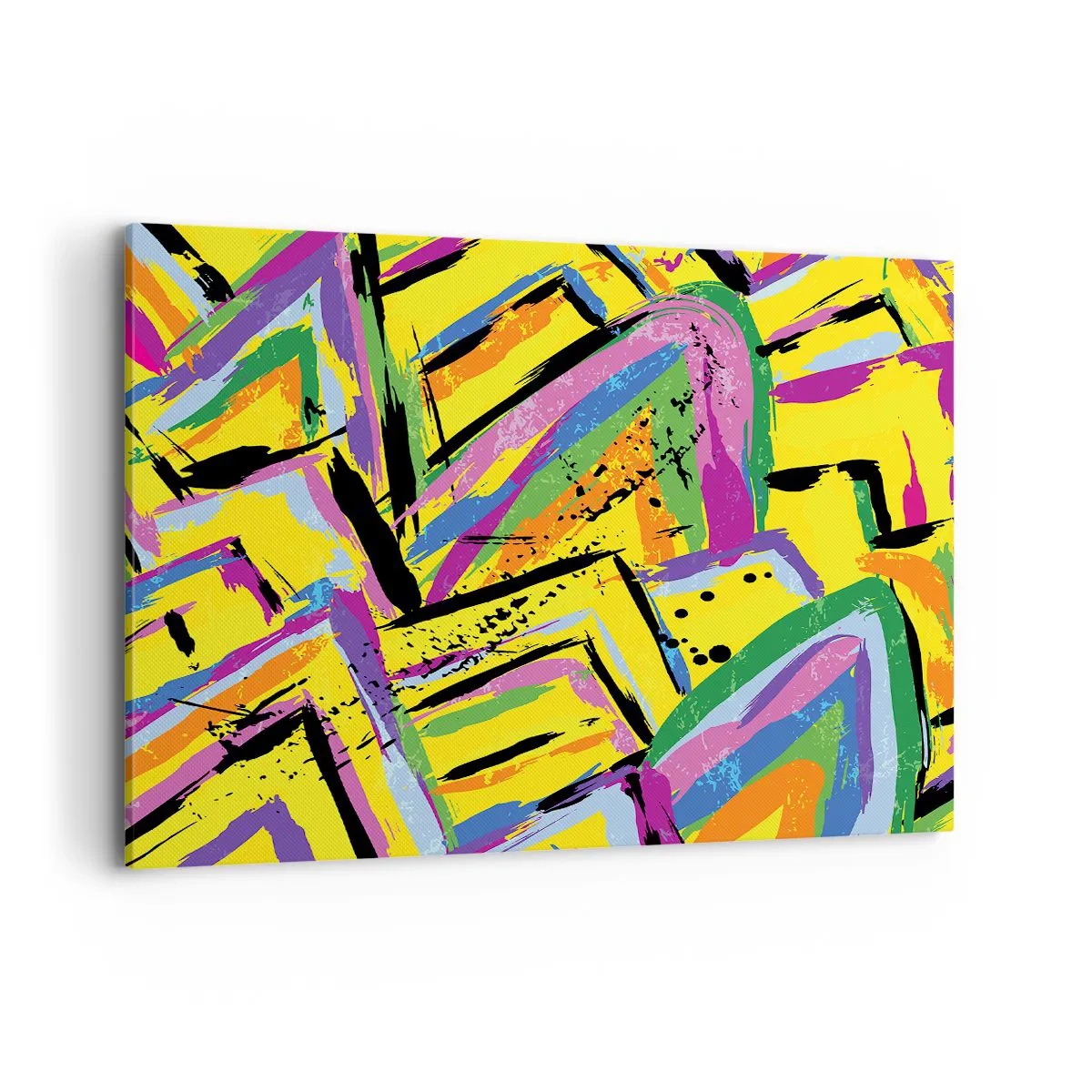 Tablou pe pânză - Strigă de bucurie - 100x70 cm