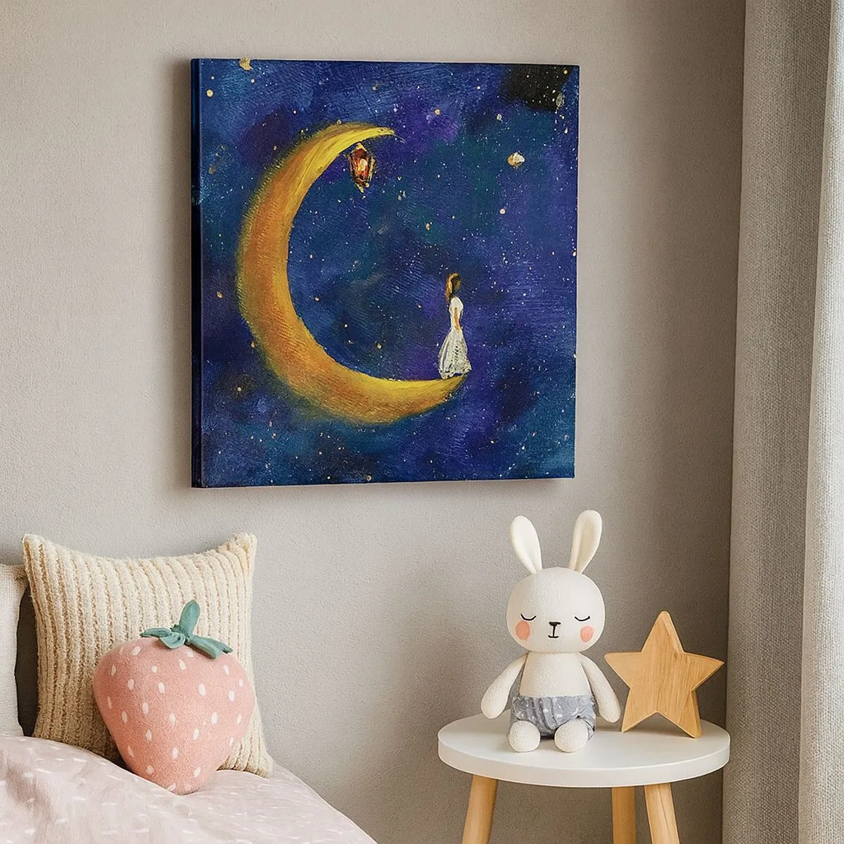 Tablou pe pânză - Chemarea lumii - 30x30 cm