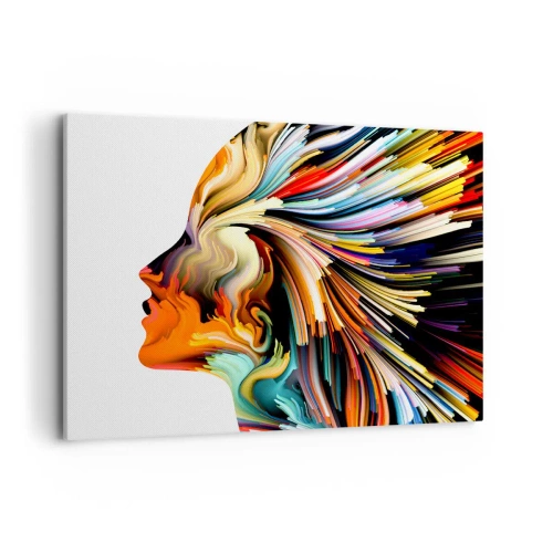 Tablou pe pânză - O explozie de imaginație - 120x80 cm