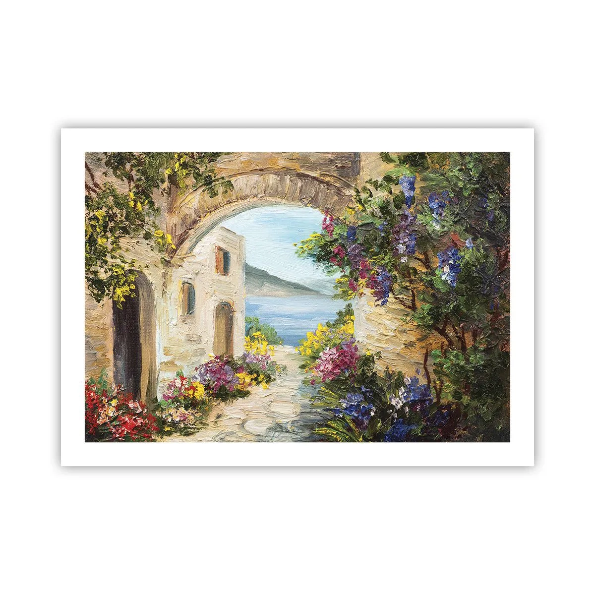 Poster - Farmecul peisajului de coastă - 70x50 cm