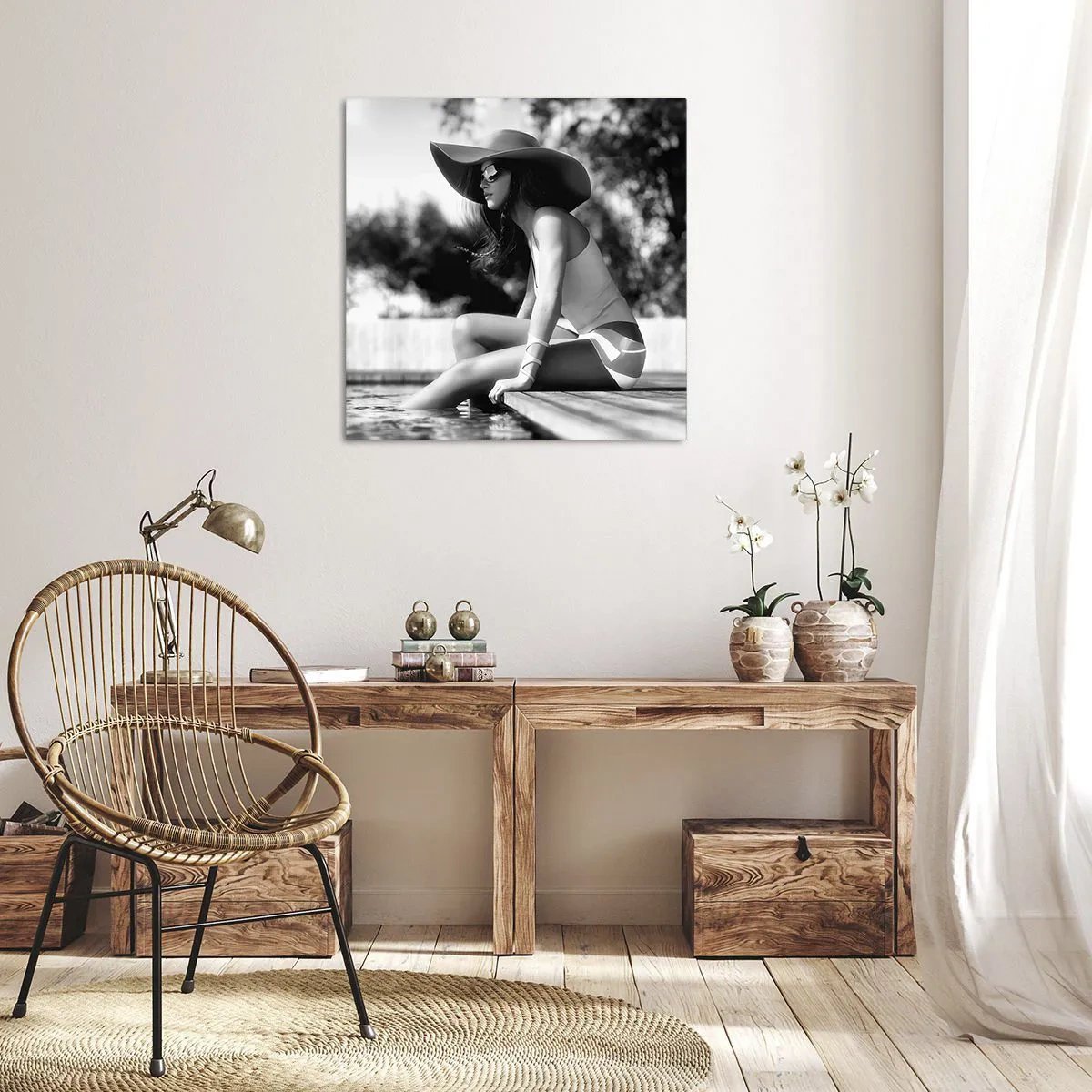 Tablou pe pânză - Vis de vară - 70x70 cm