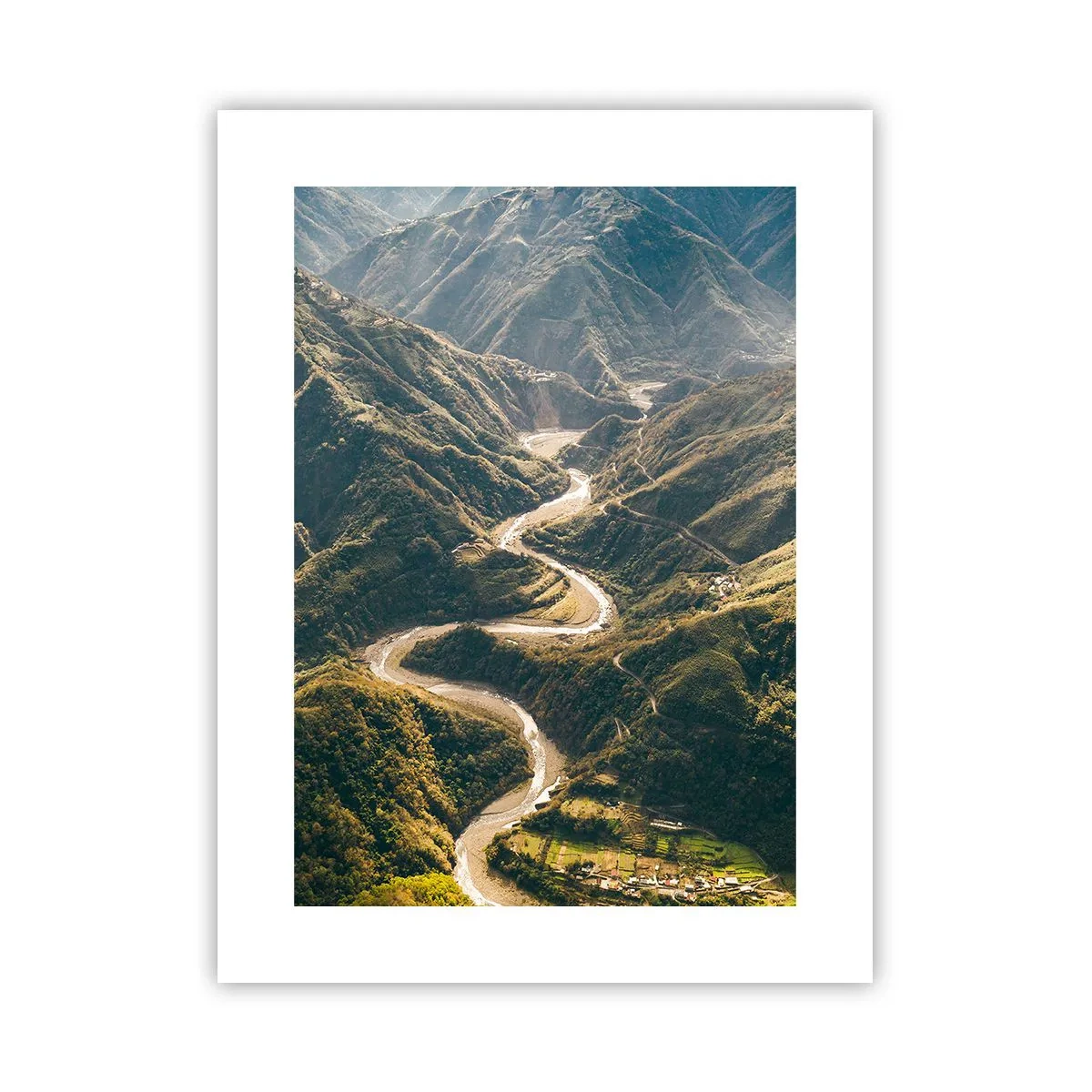 Poster - Direct din inima munților - 30x40 cm