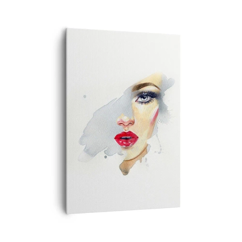 Tablou pe pânză - Reflecție într-o picătură de apă - 70x100 cm