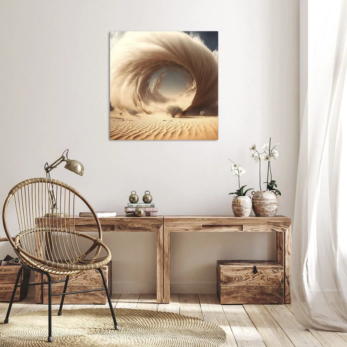 Tablou pe pânză - Portal deschis - 30x30 cm