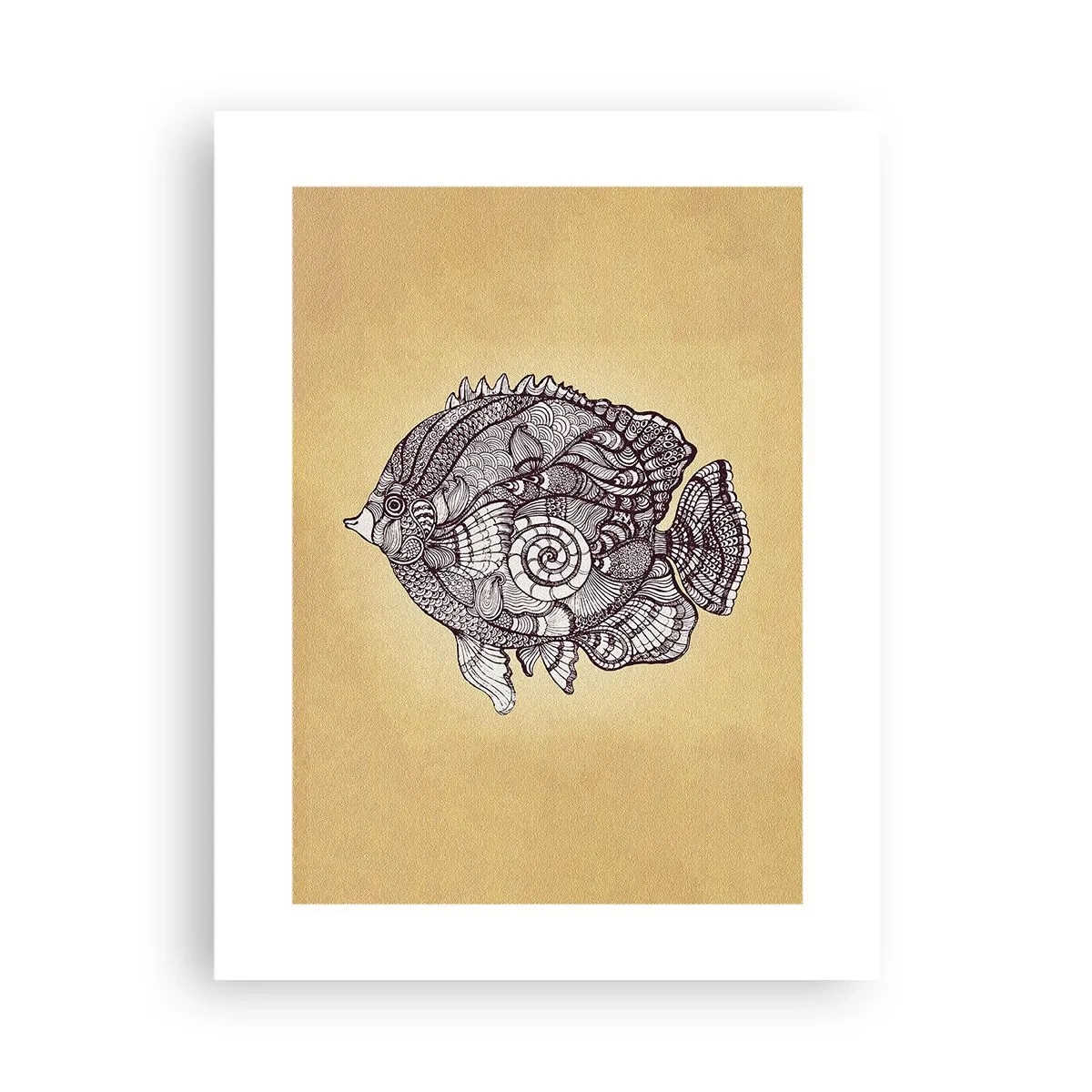 Poster - Dintr-un ocean de ornamente - 30x40 cm