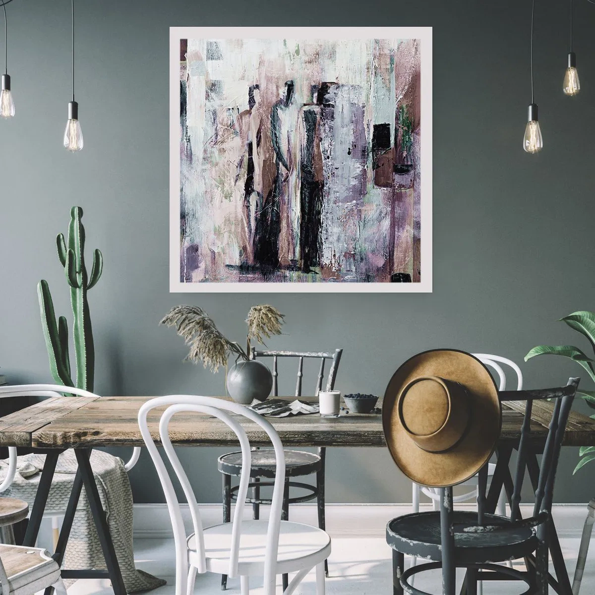 Poster - Cei trei misterioși - 40x40 cm