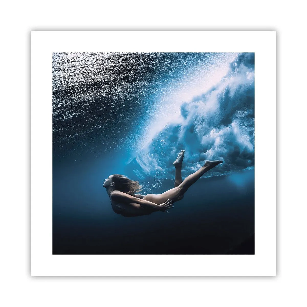 Poster - Sirena modernă - 40x40 cm