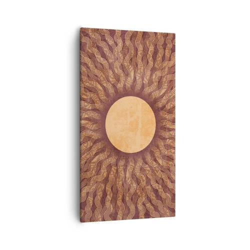 Tablou pe pânză - Icoana soarelui - 55x100 cm