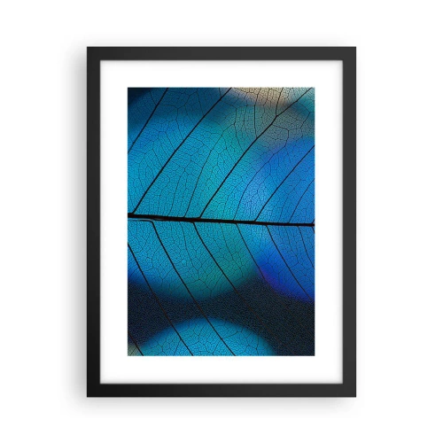 Poster în ramă neagră - Construcție de finețe - 30x40 cm