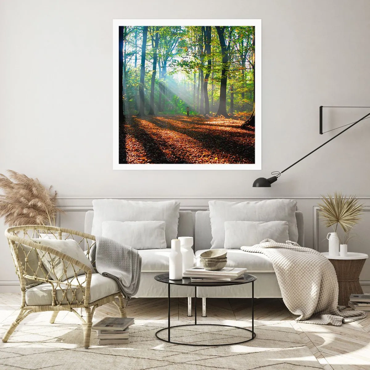 Poster - Străluciri și umbre - 60x60 cm