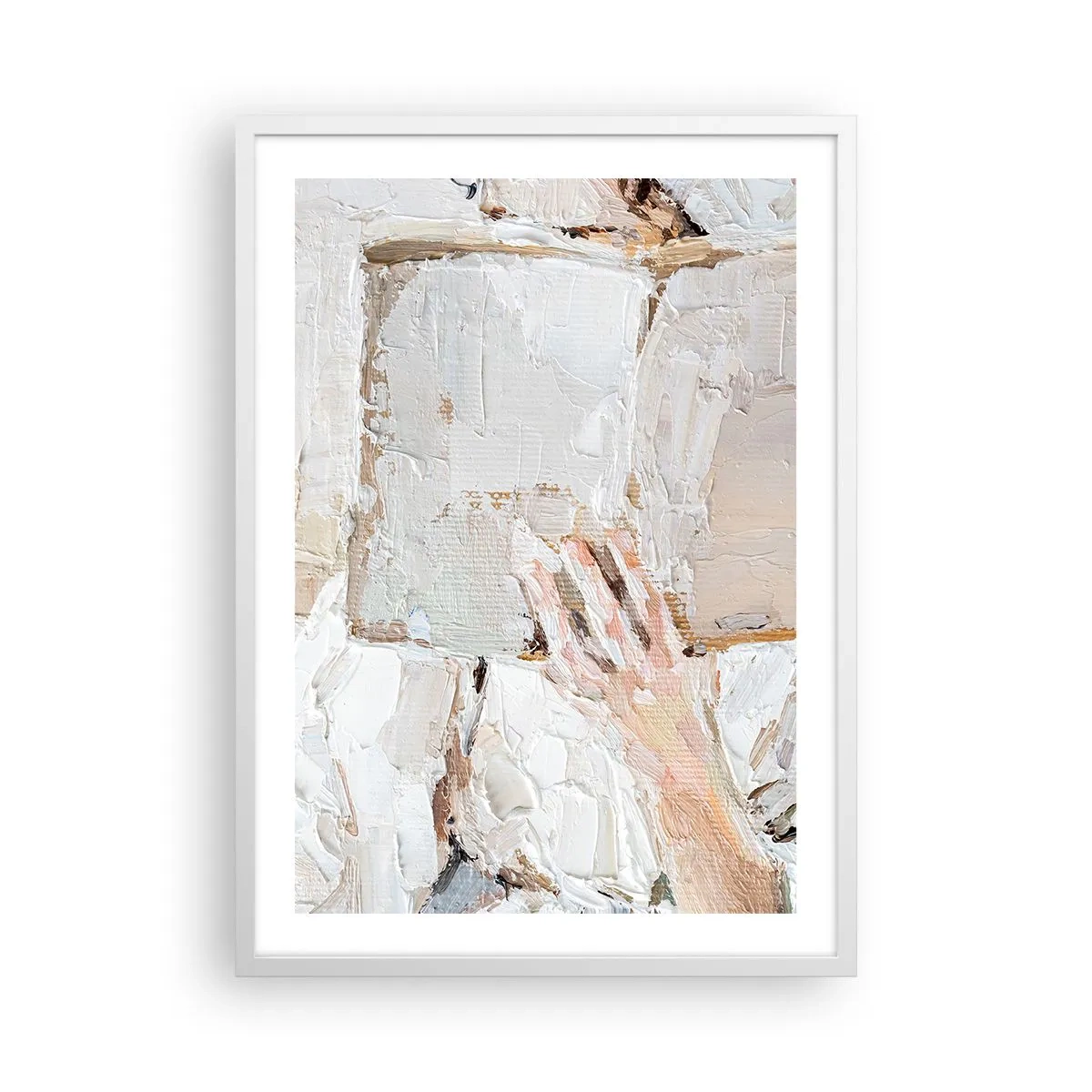 Poster în ramă albă - Într-o altă lume - 50x70 cm