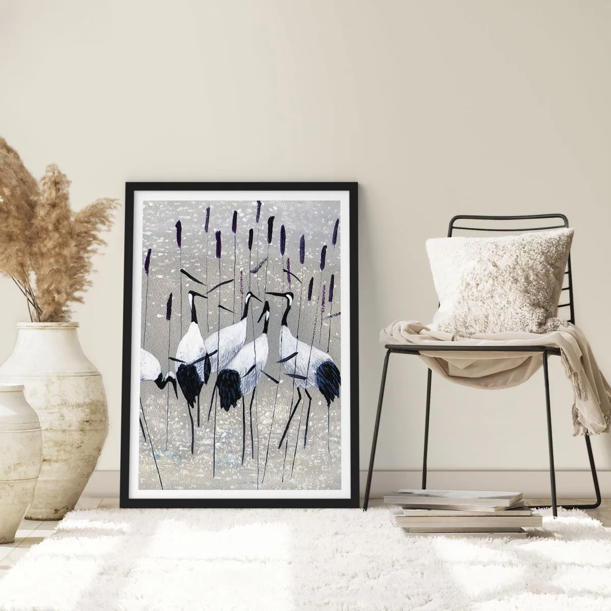 Poster în ramă neagră - Printre ai tăi - 40x50 cm