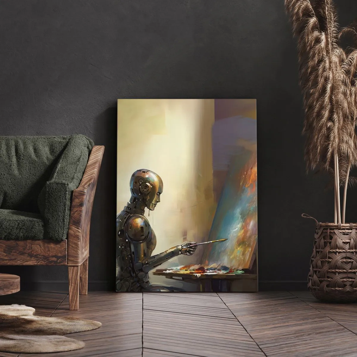 Tablou pe pânză - Arta viitorului - 55x100 cm