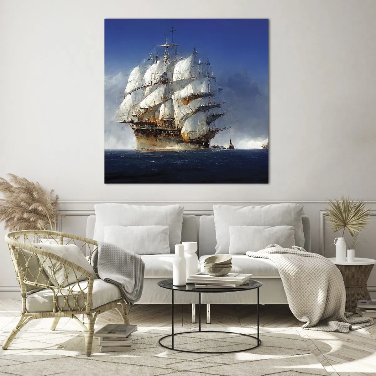 Tablou pe sticlă - The great glory! - 70x70 cm