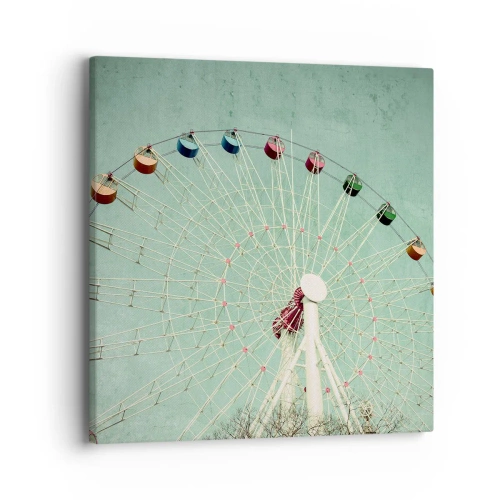 Tablou pe pânză - Poftim la joacă - 40x40 cm