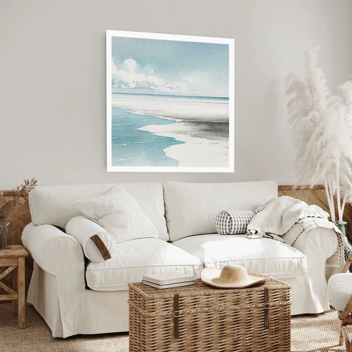Poster - Mareea blândă - 50x50 cm