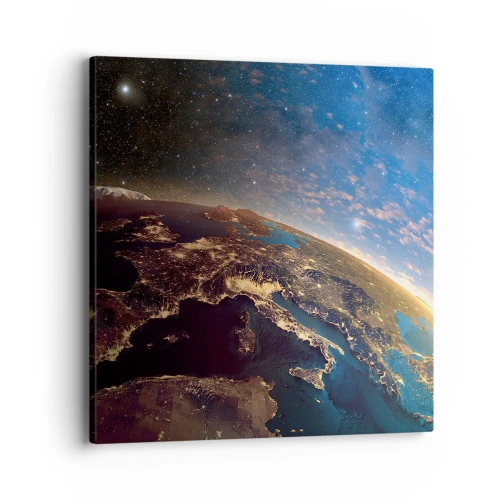 Tablou pe pânză - Să ne privim de la distanță - 40x40 cm