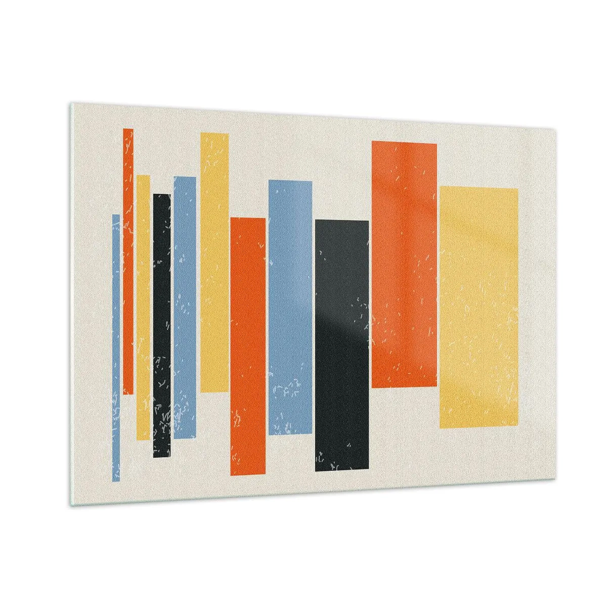 Tablou pe sticlă - Înregistrare muzicală - 100x70 cm