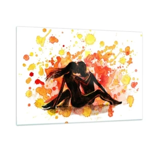 Tablou pe sticlă - Şi a fost lumină - 120x80 cm