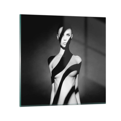 Tablou pe sticlă - La strălucire și la umbră - 70x70 cm