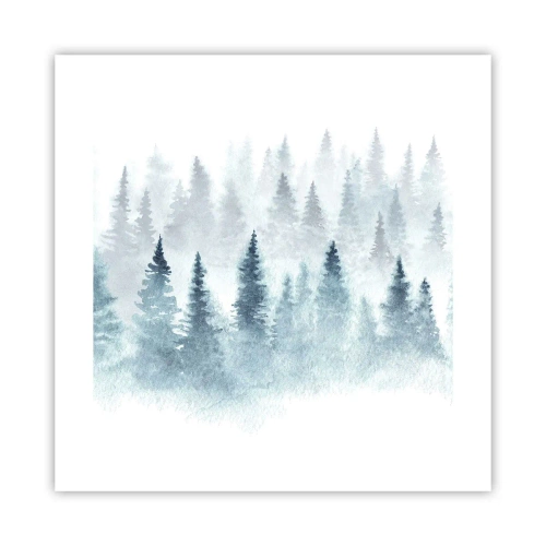 Poster - Înfășurate în ceață - 40x40 cm