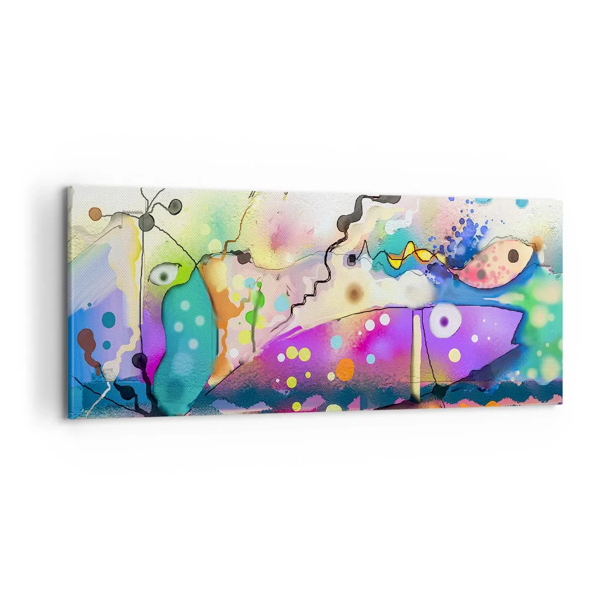 Tablou pe pânză - Fără cuvinte! - 100x40 cm